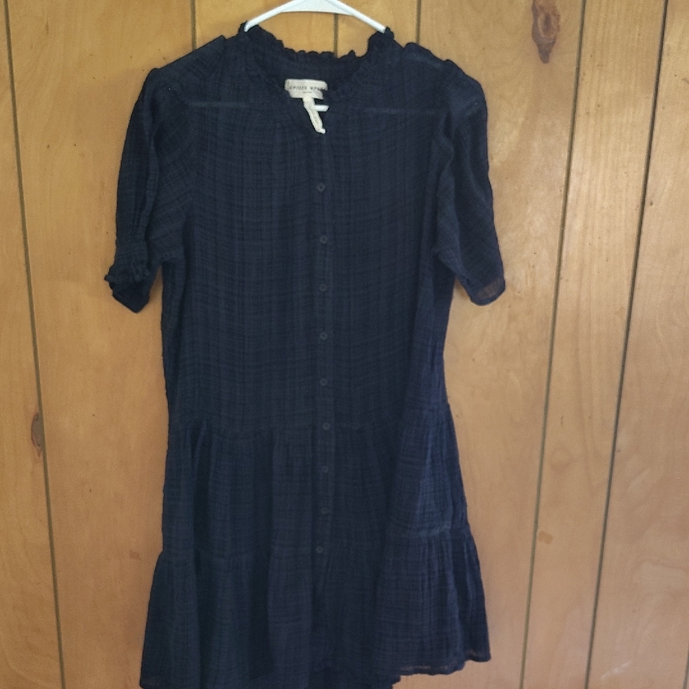 Navy Blue Women's Dress